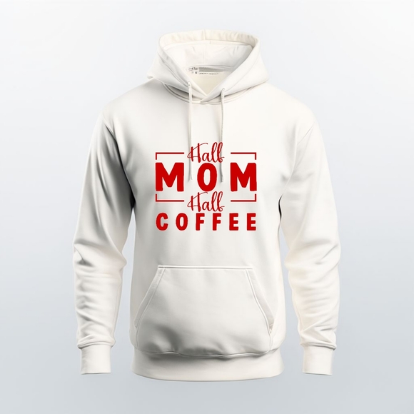 Hoodie/Sweatshirt: Half Mom Half Coffee - Picture 8 of 10
